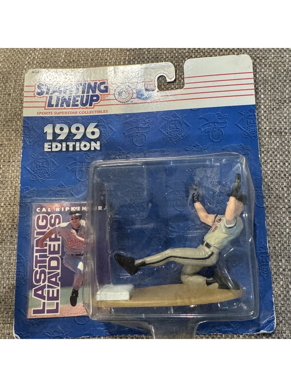 Starting Lineup 1996 Edition Cal Ripken Jr Baseball Card & Figurine Set